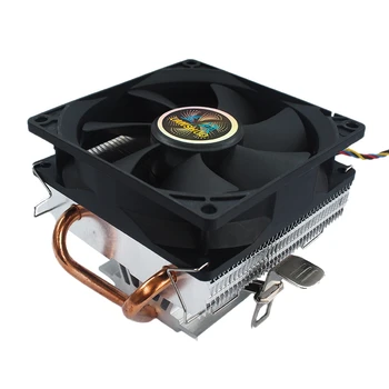 

LANSHUO 2 Copper Tube Downward Blowing Type 775AMD1155 Desktop Computer Radiator (209 Horizontal Tower 4 Lines Colorful)