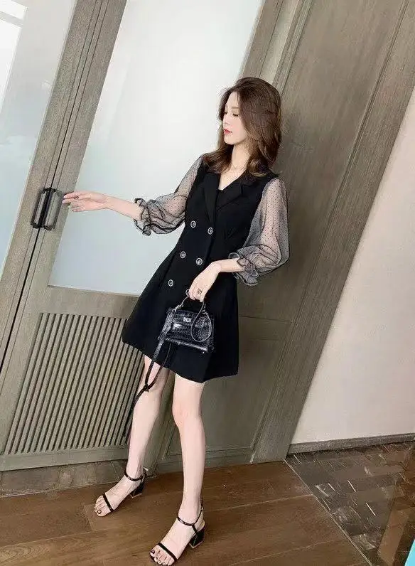 AH10318 высокое качество, новая мода, весеннее платье, роскошные, известный бренд, Европейский дизайн, вечерние, стильные платья
