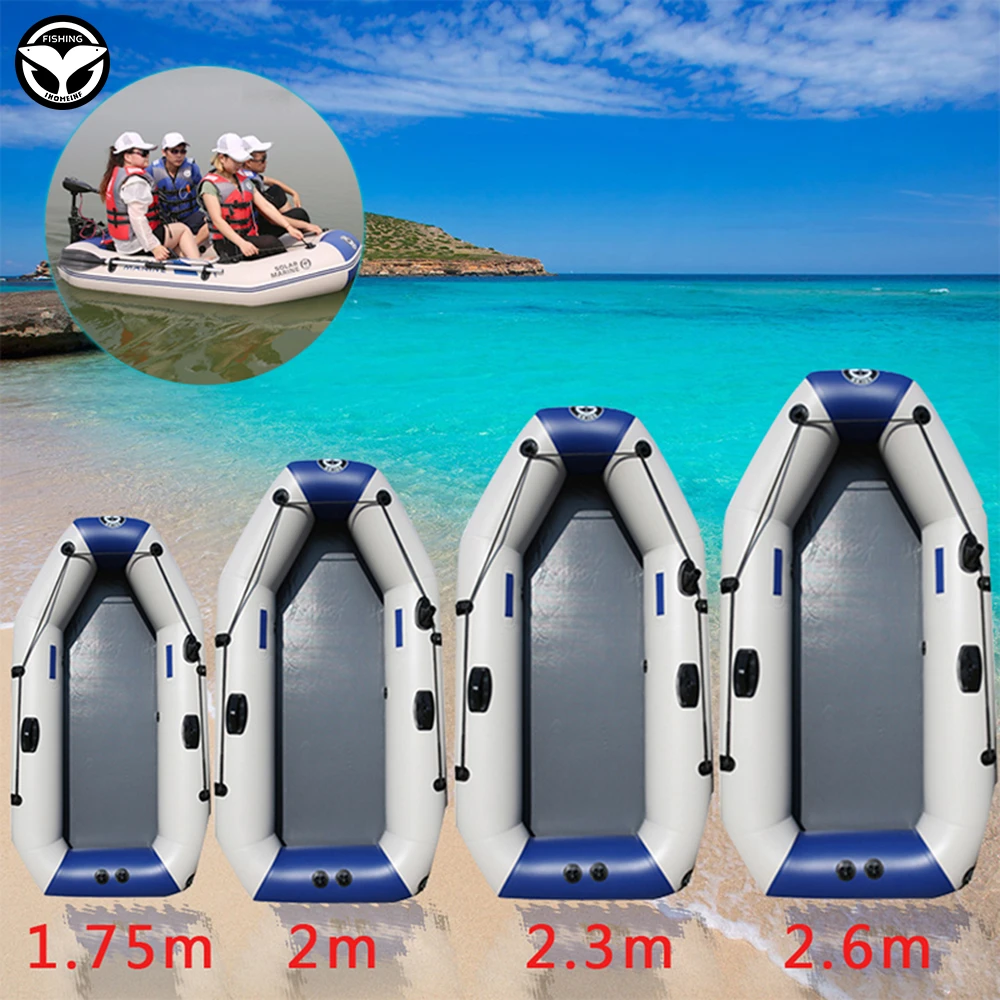 Inflatable Fishing Kayak Pedals Inflatable Boat Fishing Sport Kayak 175260cm Aliexpress