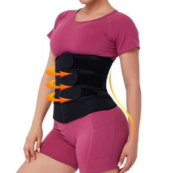 

Waist Trainer Thermo Sweat Belt Waist Trainer Girdle Corset Women Tummy Shapewear Fat Modeling Strap Waist Trainer Body Shaper