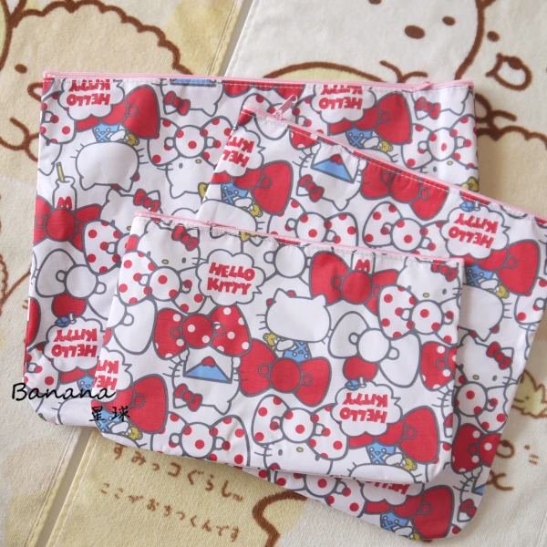 6 шт. мультяшная hello kitty My Melody Cinnamoroll pompomprin маленькая двойная звезда Anpanman косметичка для мытья, сумка для хранения, багажная сумка