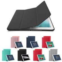 Тройной складной кожаный чехол для Apple iPad Pro 9,7 / Чехол для iPad Pro 9,7 дюйма чехол Чехол с кронштейном Pritective Capa