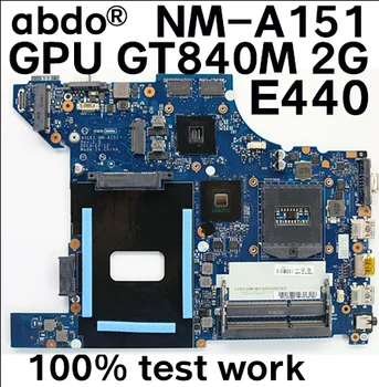 

AILE1 NM-A151 for Lenovo Thinkpad E440 notebook motherboard GPU GT840M 2GB 100% test work FRU 04X5921 04X5922 04X5920