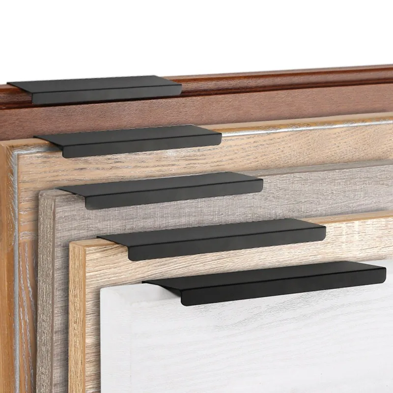 Hidden Cabinet Handles Invisible Kitchen Cupboard Pulls Drawer