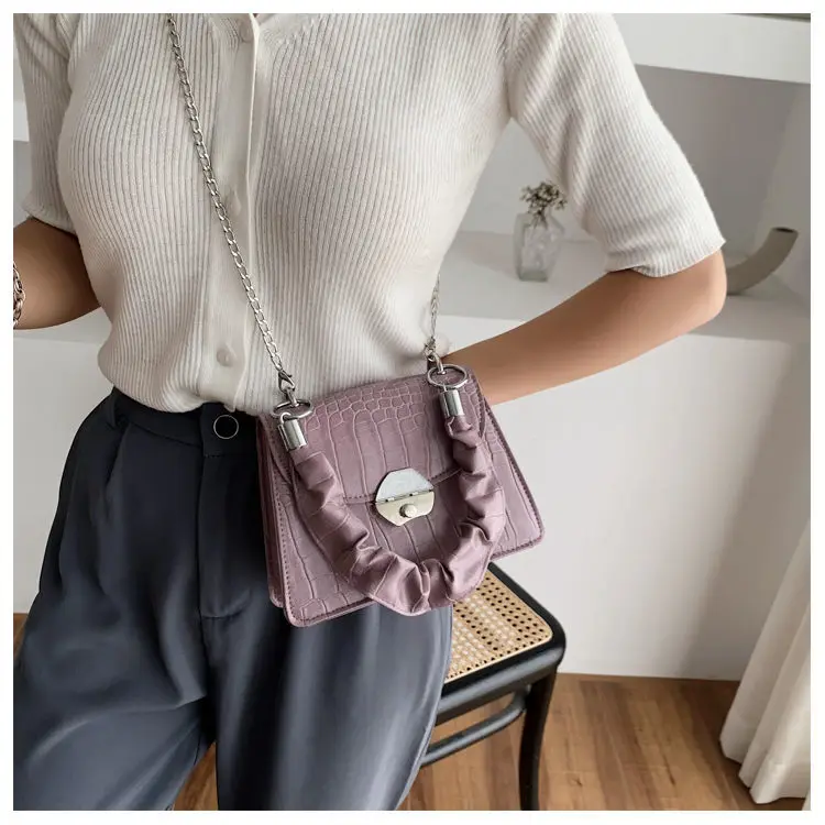 2021 Fashion Small Designer Crossbody Bag for Women Vintage Female Purses and Handbags PU Leather Shoulder Bags