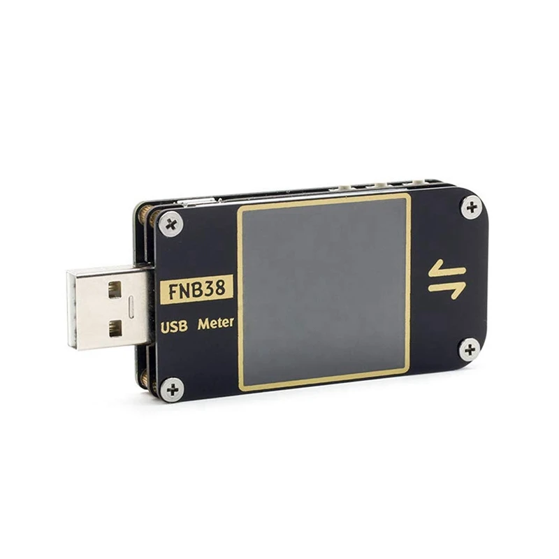 USB измеритель мощности тестер напряжения тока FNB38 мультиметр для QC4 + PD3.0 2 0