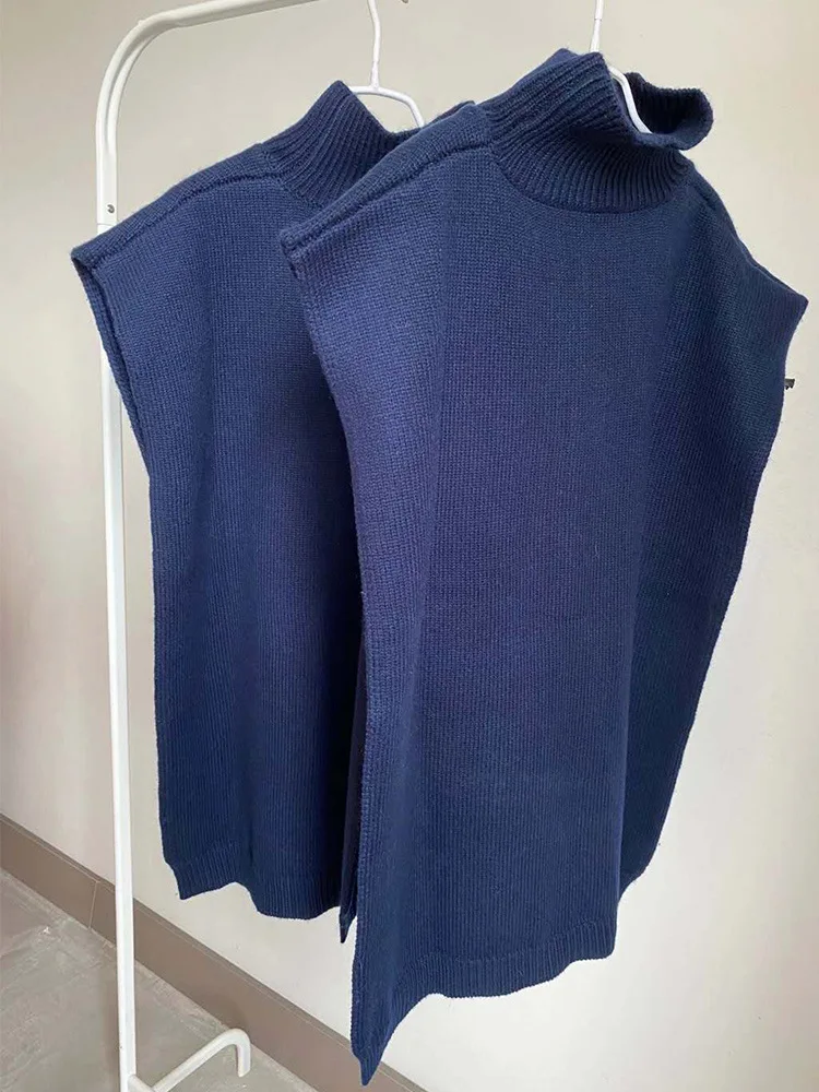 

Vests Navy Women Blue Waistcoat and Multi-wear Vest