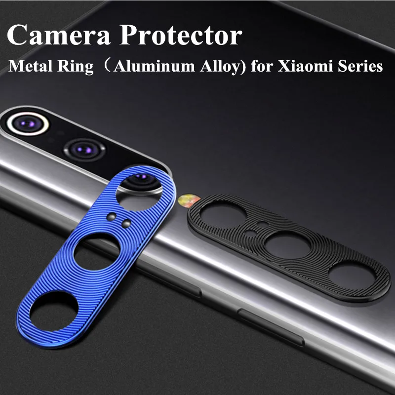 Защитное кольцо для объектива камеры металлическое алюминиевое покрытие Xiaomi Redmi