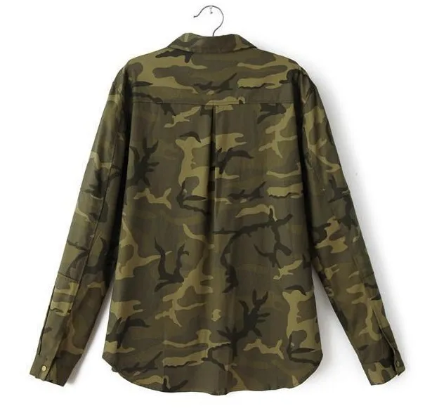 camo denim shirt womens
