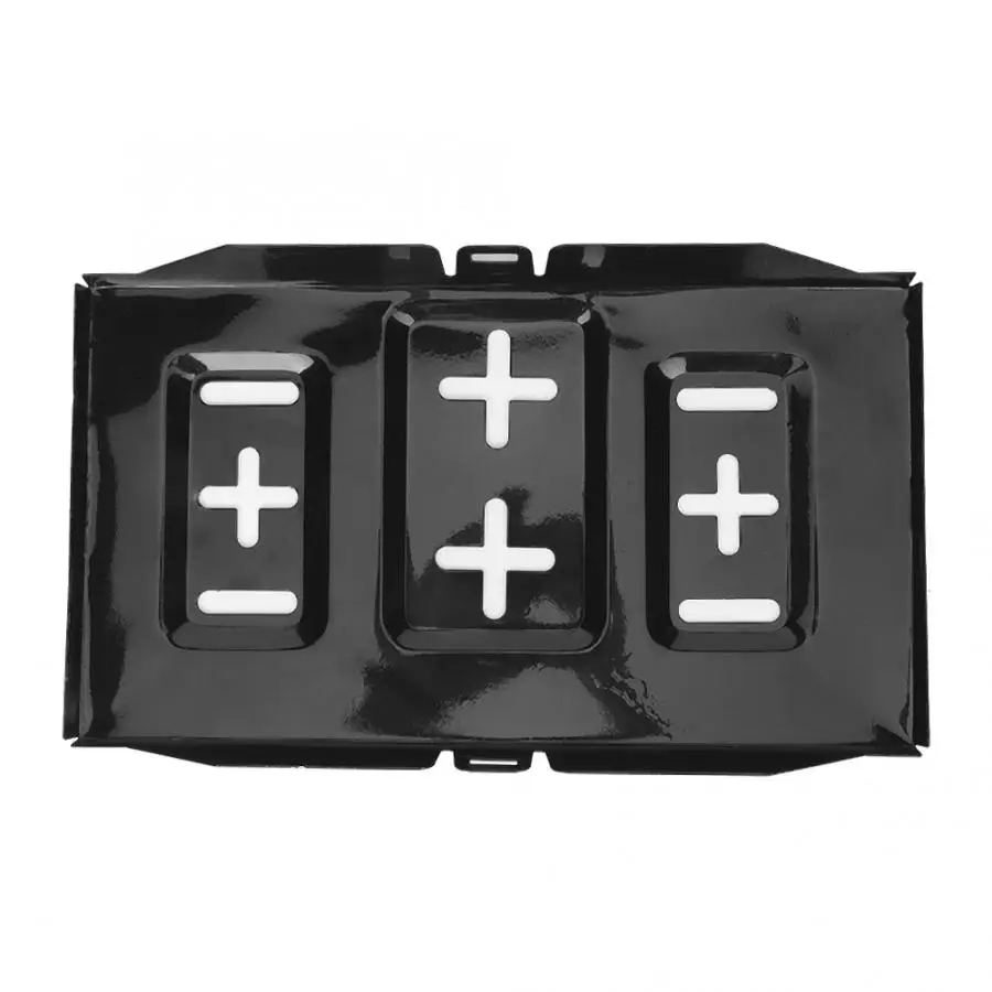 Durable Black 13.5 Inch Iron Universal Car Battery Tray Plate Auto Accessory