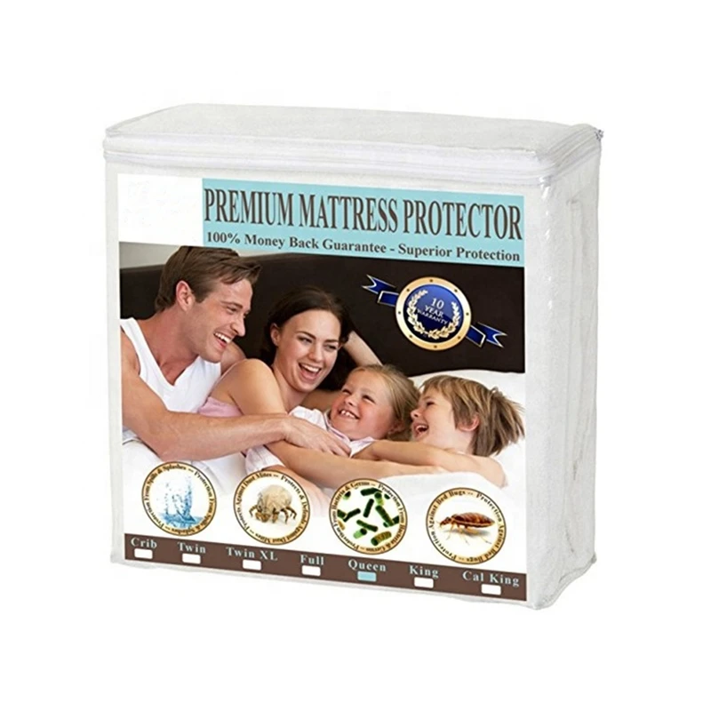  Blancstar Terry Matress Cover 100% Waterproof Mattress Protector Bed Bug Proof Dust Mite Mattress P