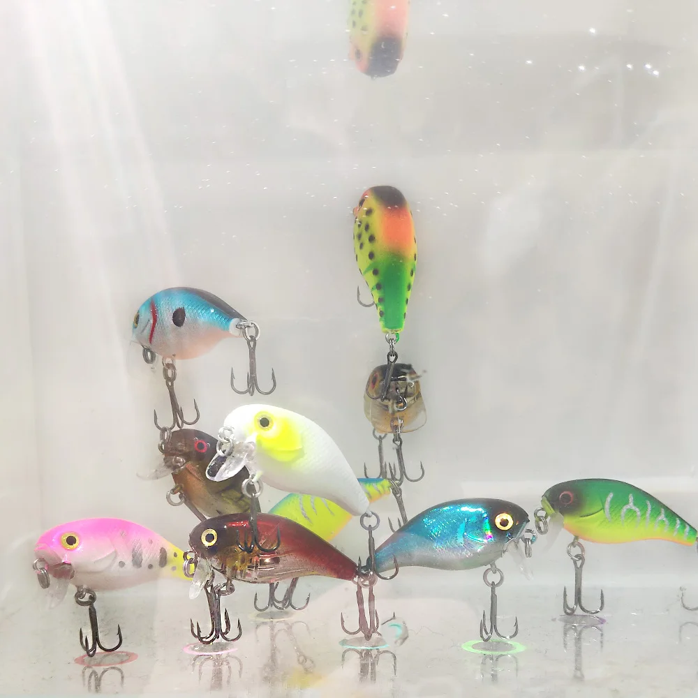 2021NEW4CM45gFloatCrankbaitswobblersDeepFishingLureJerkbait