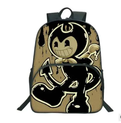 Bendy and The Ink Machine, рюкзак для мальчиков и девочек, Мультяшные детские рюкзаки, известные игры, детские школьные сумки, рюкзак для книг - Цвет: photo color
