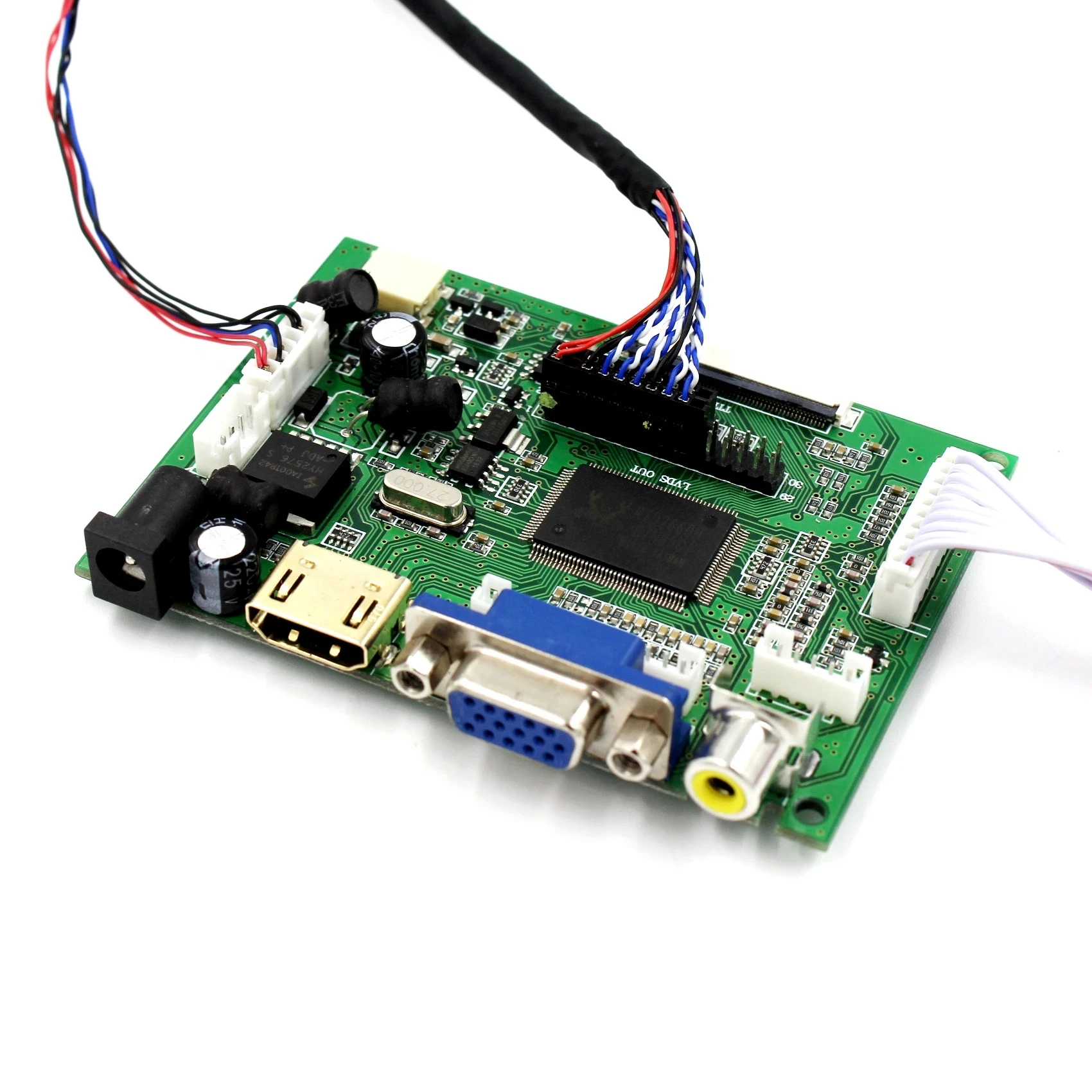 HDMI VGA 2AV LCD Controller Board Driver VS-TY2662-V1 Work for LVDS Interface LCD Screen Panel 8.4inch AA084SC01 800X600 Display