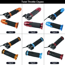 BBS01 BBS02 BBSHD Электрический велосипед поворот дроссельной заслонки Ebike скорость скутер дроссельные 12 В/24 В/36 В/48 В/60 в/72 в E запчасти для велосипеда