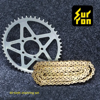 

SUR-RON LIGHT BEE x special tooth plate 48 tooth large sprocket wheel + matching oil seal chain set