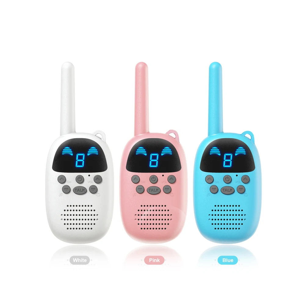 MINI walkie talkie para niños, Super mini interfono, Radios bidireccionales para campamento de verano, novedad de 2020