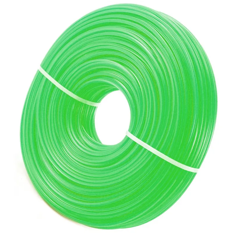 Trimmer Line Replacement 2.0mm x 100m Nylon Round Rope Weed String For Garden Grass Petrol Strimmer Electric Lawn