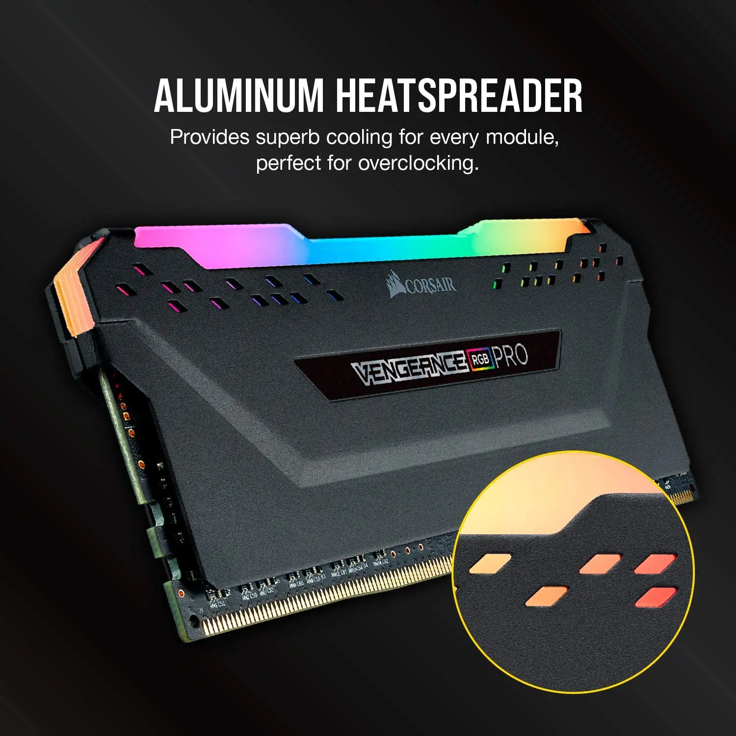 Модуль памяти CORSAIR ОЗУ 8 ГБ 4000 МГц RGB PRO DIMM память для настольного компьютера 16 Гб 3000