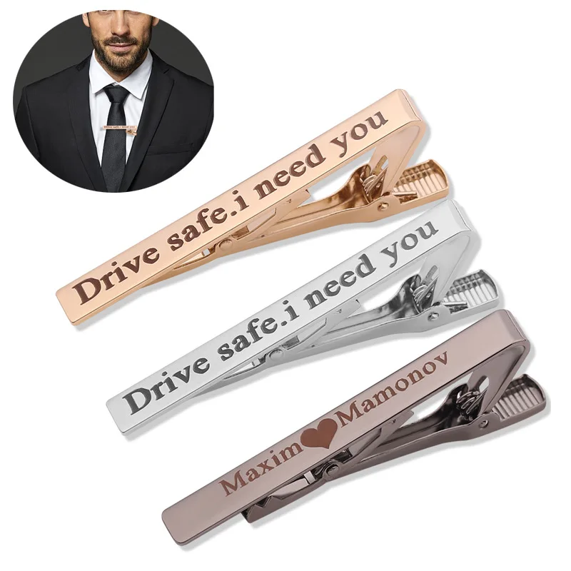 

1 PC Drive Safe I Need You Tie Clip 3 Choice