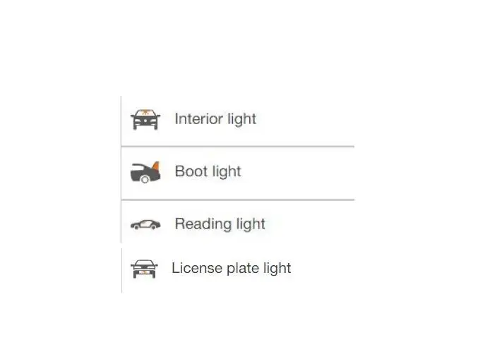 Внутренние светодиодные автомобильные фонари для citroen xsara coupe n0 estate n2 n1 хэтчбек купольные лампы для автомобилей номерного знака свет 8 шт - Испускаемый цвет: xsara n1 hatchback
