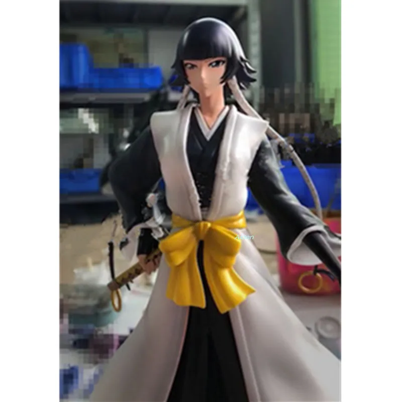 9 "BLEACH статуя Gotei 13 бюст Soi Fon полноразмерный портрет шихуин йоричи Смола действие Коллекционная модель игрушечная коробка 23 см Z2755