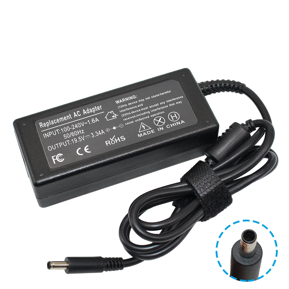 195V334A65WACAdapterLaptopChargerforDellInspiron153000
