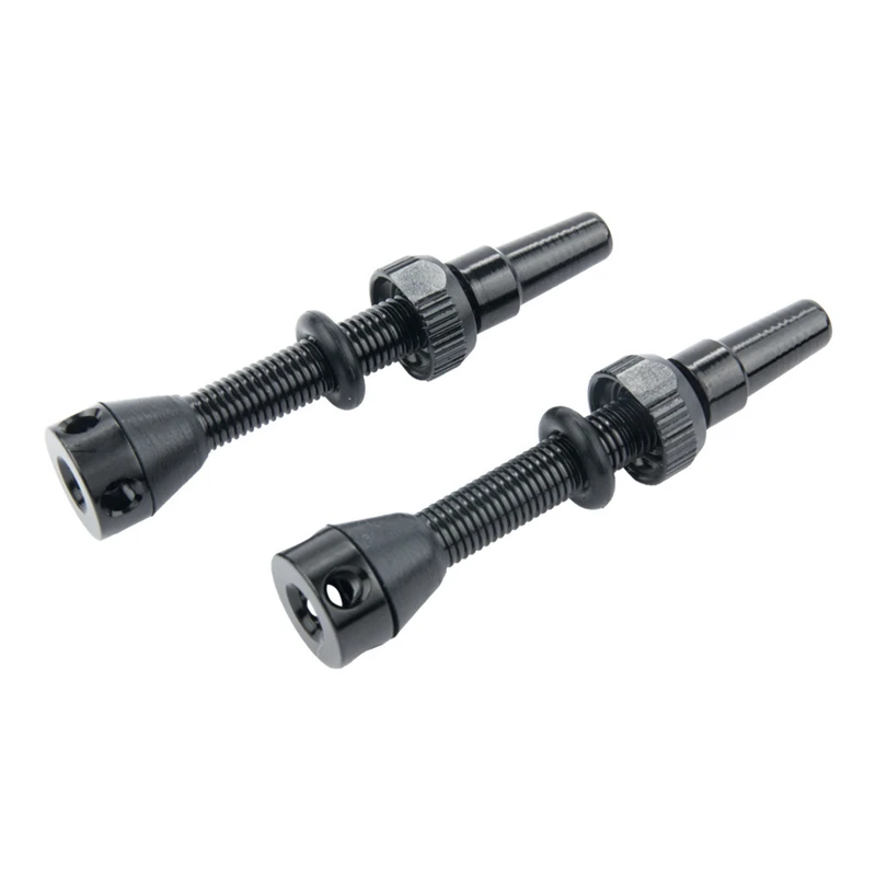 

1 Pair 44mm Tubeless Air Valve for Road Bike & MTB Tubeless Valve Stem