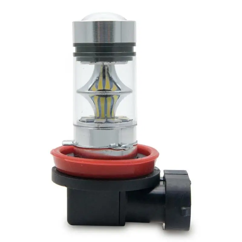 

2Pcs 100W H11 H8 High Power 6000K Car LED Fog Light Trailer Daytime Running Lamp Bulb Truck Super White Headlight Universal