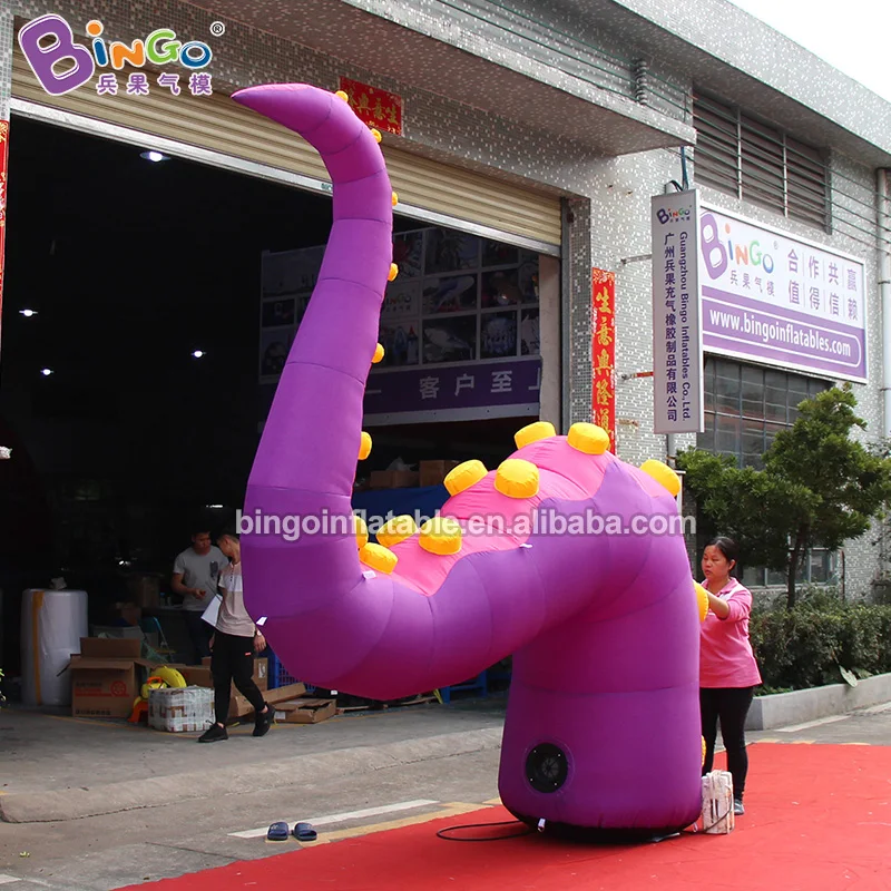 Заводской магазин 3mH фиолетовый воздушный шар в виде осьминога для украшения/надувная двойная присоска Осьминог щупальца для демонстрации игрушек