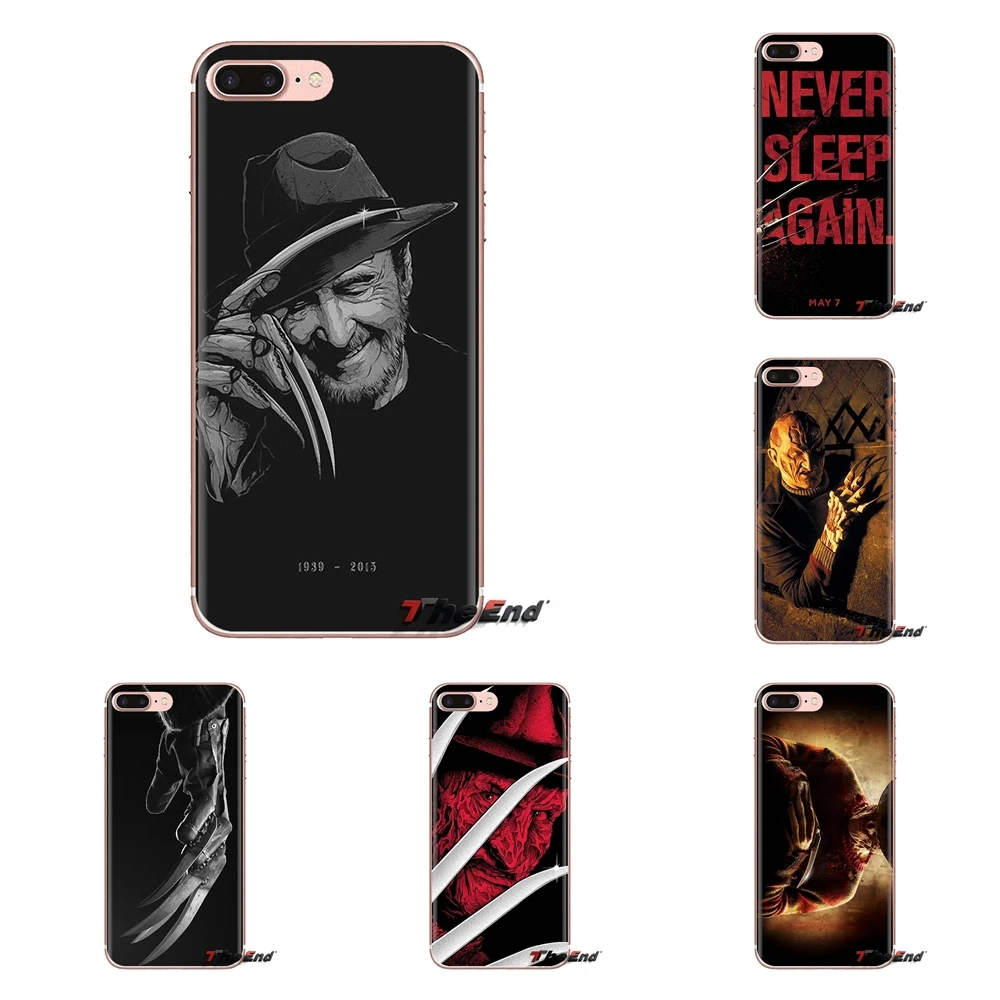 Freddy Krueger nightbe Elm для Xiao mi 4 5 5s 6 A1 A2 5X6X8 9 Lite SE Pro Max Mix 2 3 2S Прозрачные мягкие чехлы |