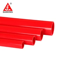 Sanking 2pcs UPVC Pipe 20-63mm Garden Irrigation System Fittings Aquarium Tank DIY Tools Garden Irrigation Water Pipe Connectors