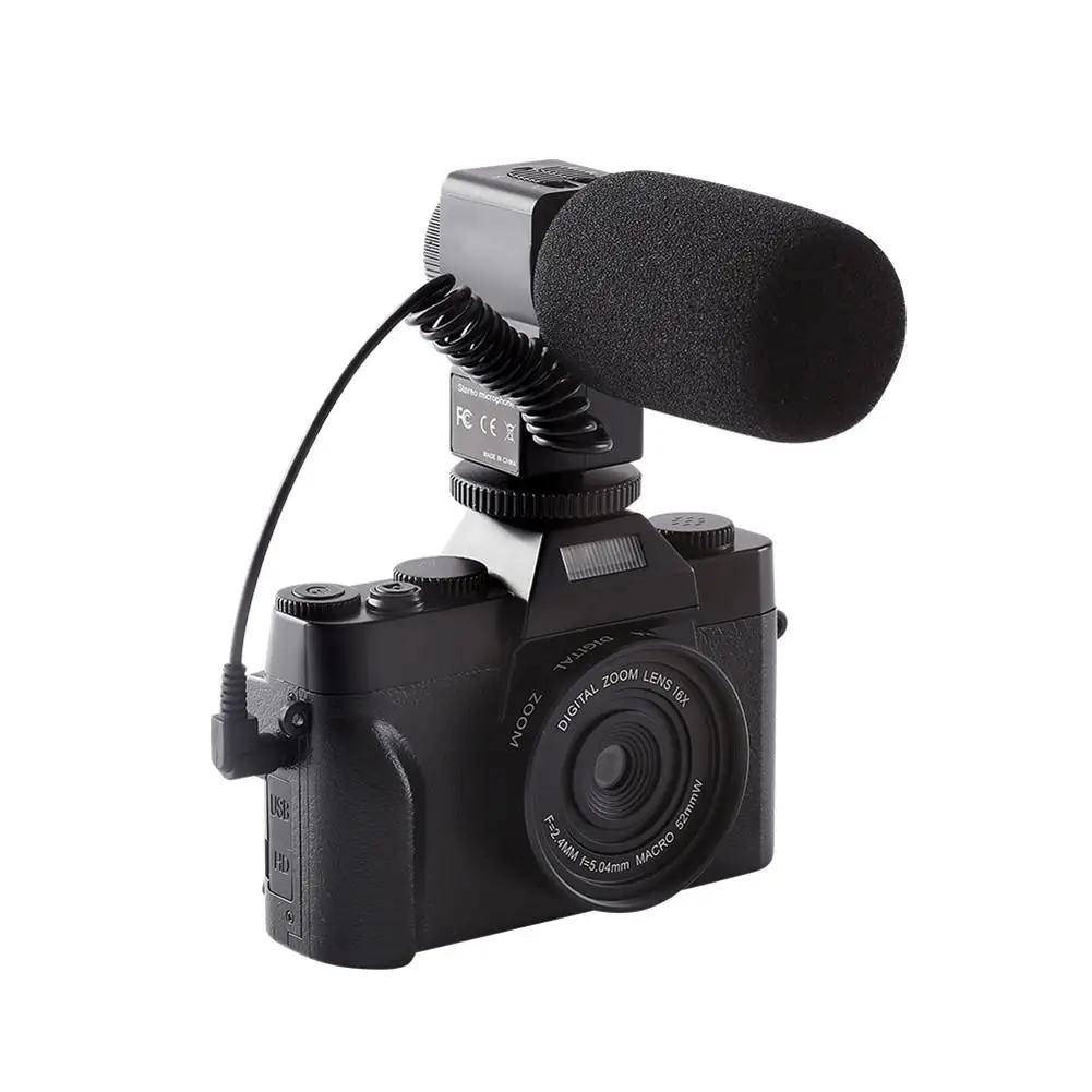 Цена Портативная цифровая камера видеокамера Full HD 1080P видеокамера 16X Zoom AV интерфейс 16 мегапикселей CMOS сенсор горячая распродажа# W1