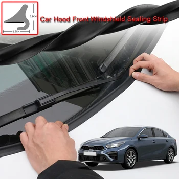 

For Kia Forte 2014-2020 DIY Car Seal Strip Windshied Spoiler Filler Protect Edge Weatherstrip Strips Sticker Auto Accessories