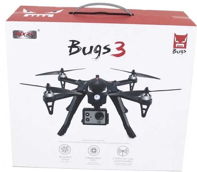 Квадрокоптер MJX R/C Black Bugs 3 Brushless 2.4G- MJX B3 игрушка на год