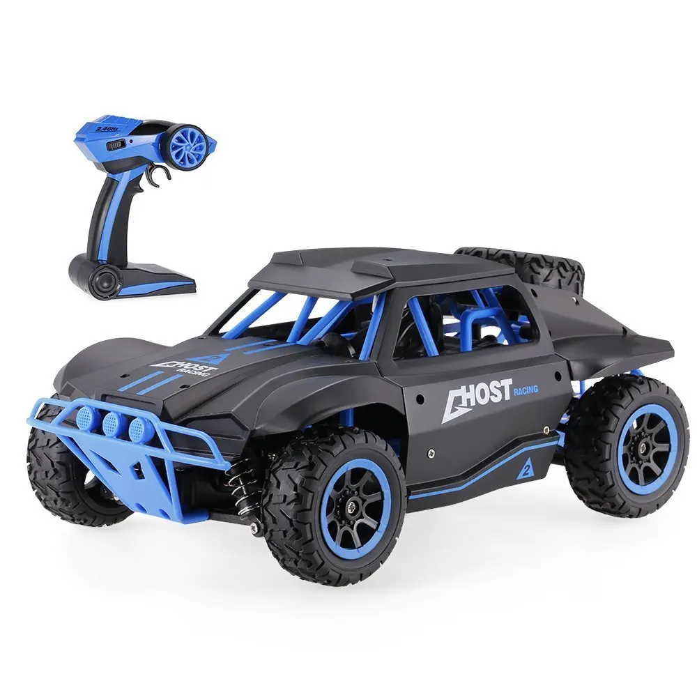 

RC Cars 1/18 Scale 4WD High Speed Rock Crawler Vehicle 15.5MPH+ 2.4Ghz Radio Remote Control Off Road RTR Monster Trucks Fast