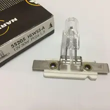 Нарвская 55205 HLWS5-A 12V 50W PY24-1.5 альтернатива галогенным лампам, ZEISS JENA 55205 55204 микроскоп светильник, 12V50W лампа