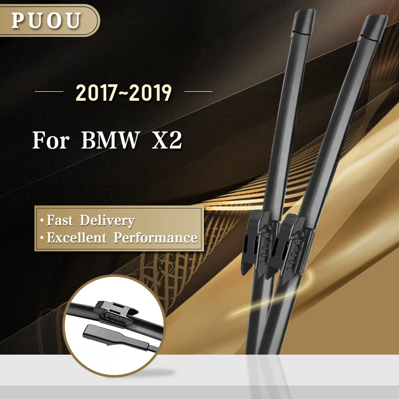 Щетки стеклоочистителя PUOU для BMW X2 F39 sDrive 18i 20i 18d xDrive 20d 25d подходят верхних