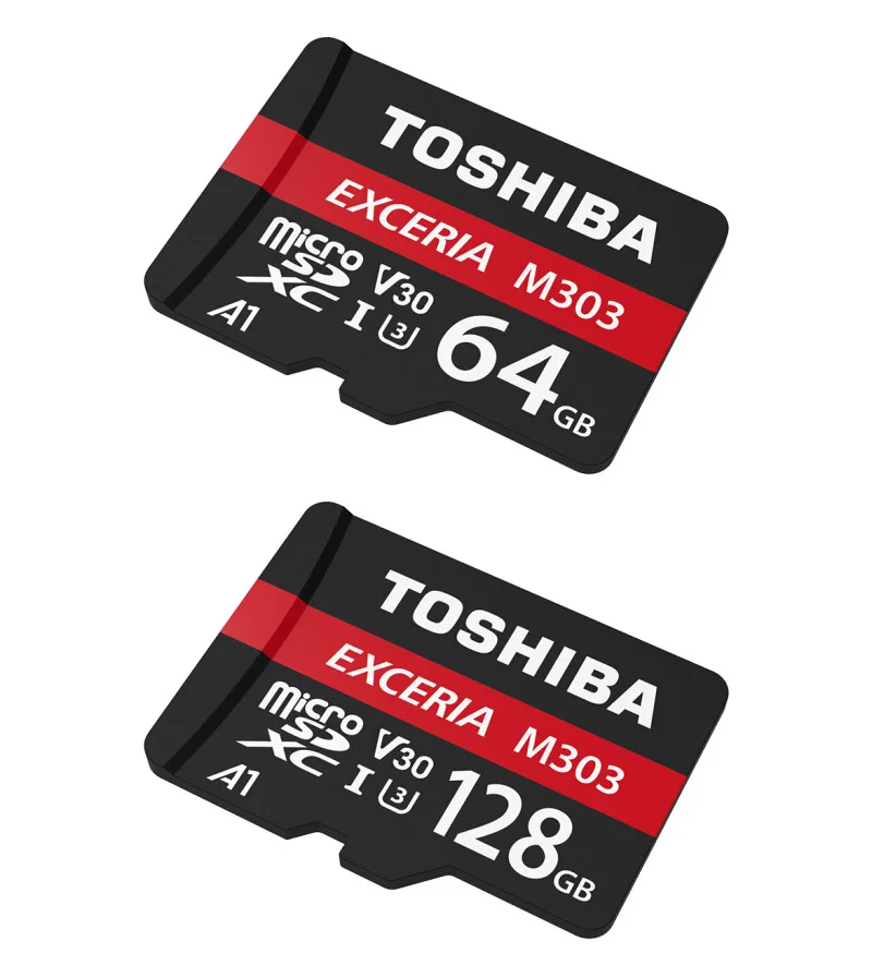 TOSHIBA Exceria микро SD карты M303 SDXC 128 ГБ 256 Гб карта памяти модуль памяти Transflash карты памяти Max 98 МБ/с. для Android 4K видео