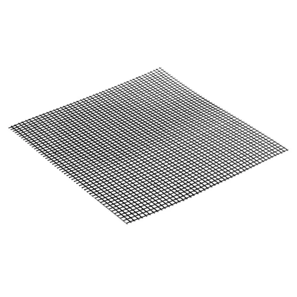 

2 Size Grid Shape BBQ Mat for Outdoor Activities-Heat Resistance and Non-stick Easy Cleaning Reusable Barbecue Grilling Pad