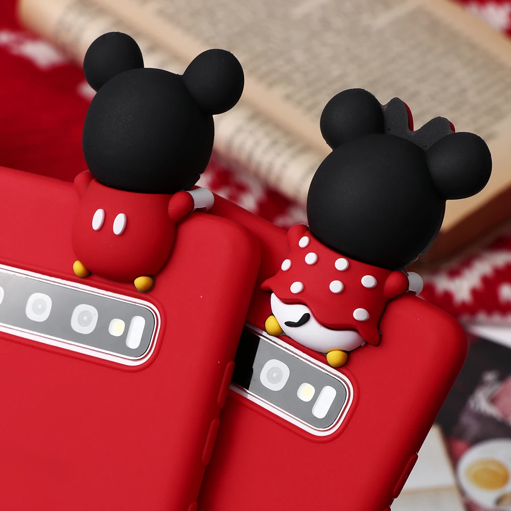 Cartoon Doll Phone Case For Samsung Galaxy A70 A40 A50 A10 A10e A20e A50S A30S S10 S9 S8 J6 A6 A8 Plus 2018 Silicon Capa Celular