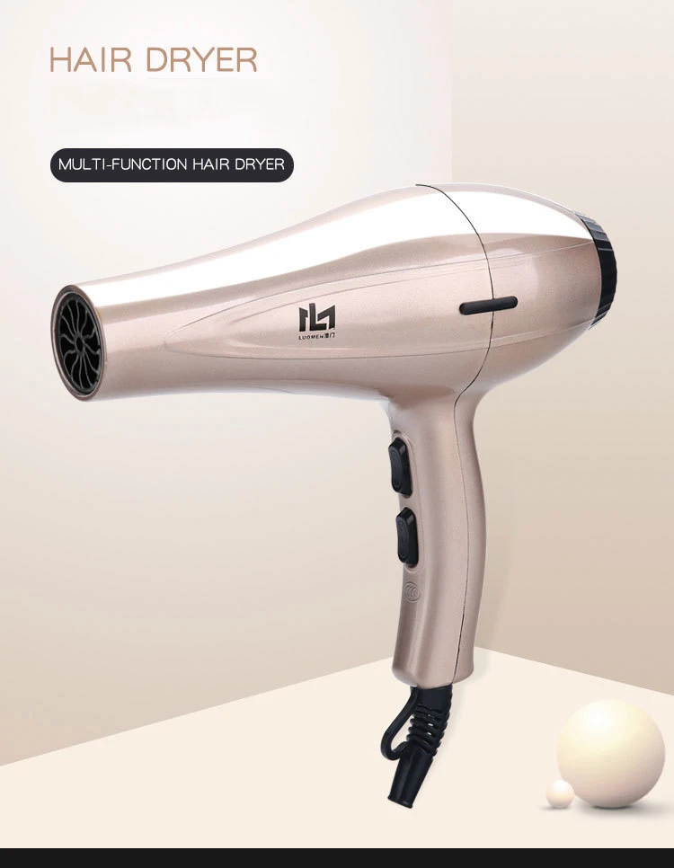 Secador de Cabelo Secadores de Cabelo Ferramenta de Cabeleireiro 3200w com Coleta de ar Poderosa Negative Frio Vento Quente Elétrica Bico 40d Ion –
