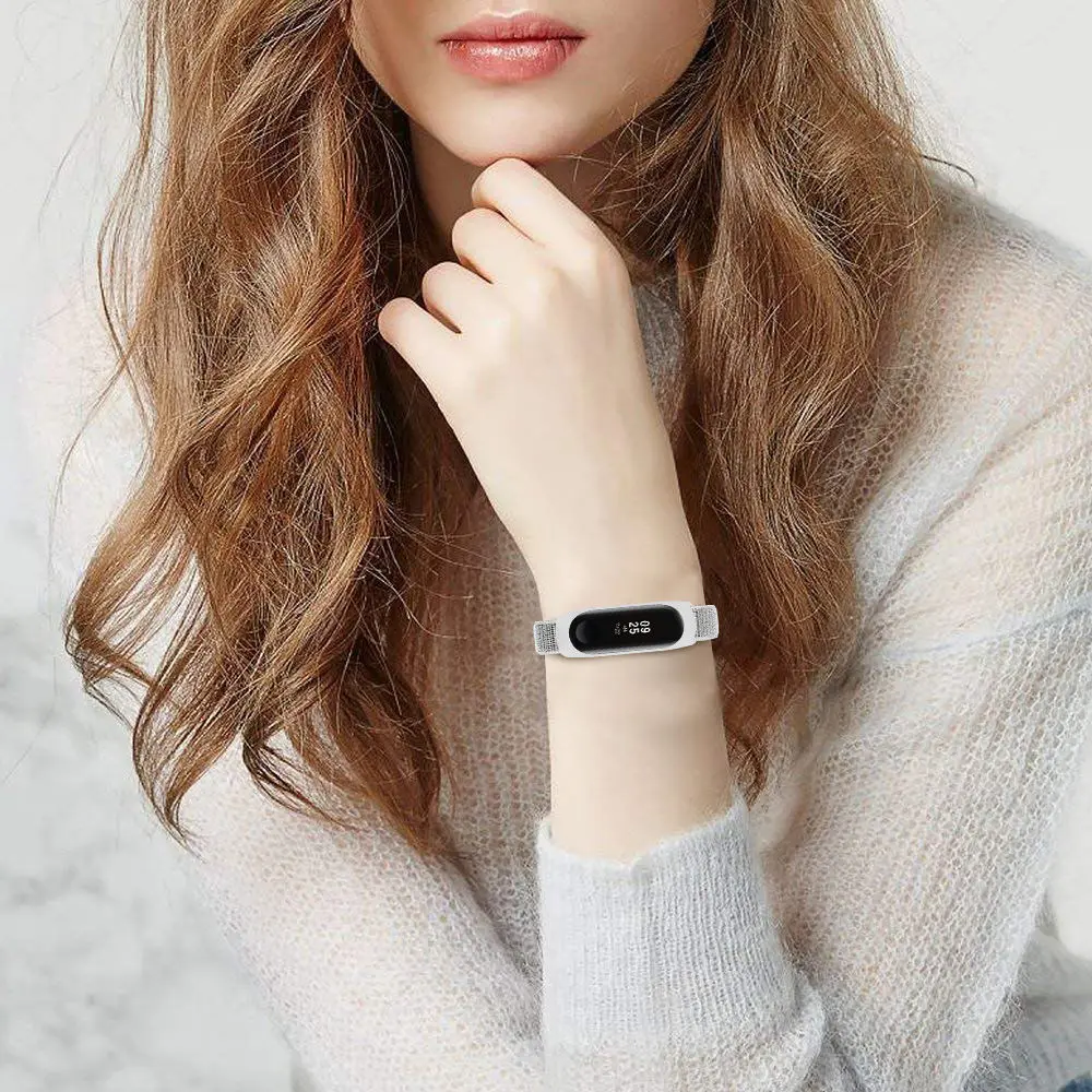 Спортивный нейлоновый ремешок для часов Xiao mi Band 4, чехол для часов для Xiaomi mi Band 3/4, браслет, нейлоновый ремешок, чехол
