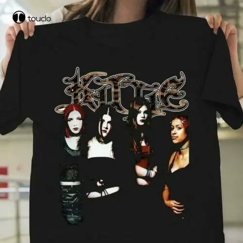 2021 Black Rare Spit Kittie Band T Shirt, Kittie Band Vintage Retro Style Shirt Custom Aldult