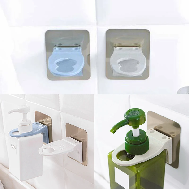 

Bathroom Shampoo Hand Soap Suction Wall type non-marking suction Cup Hook Clamp