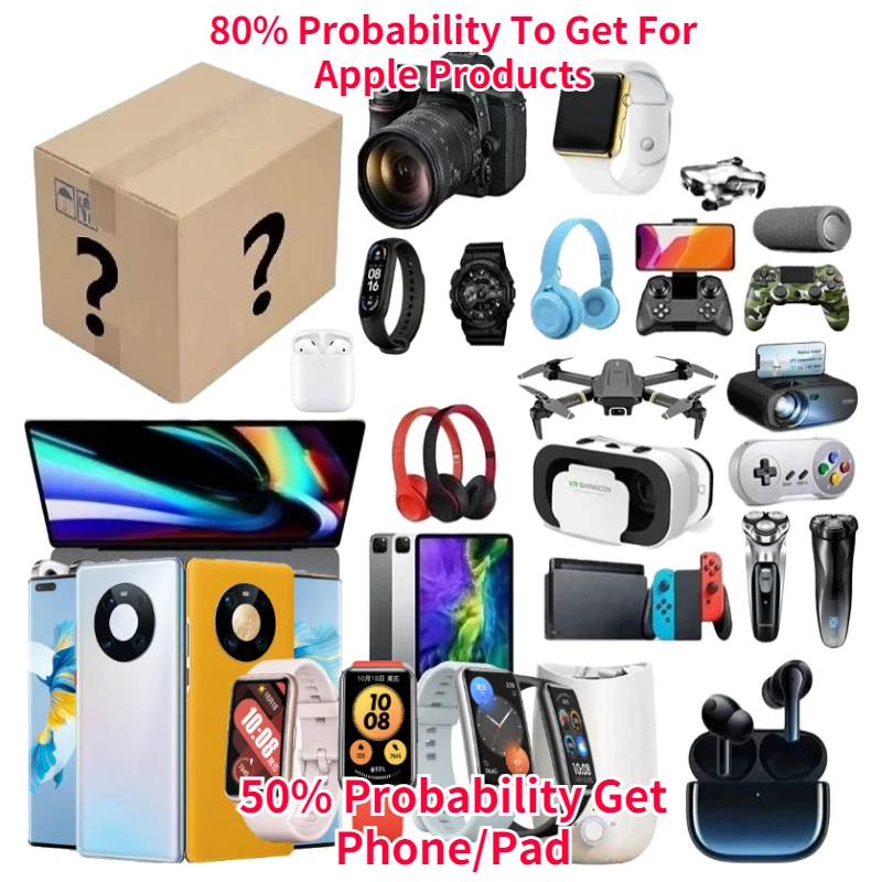 Most Popular Digital Products Gifts Lucky Mystery Box 100% Winning Surprise More Precious Item Electronic Waiting for U | Дом и сад