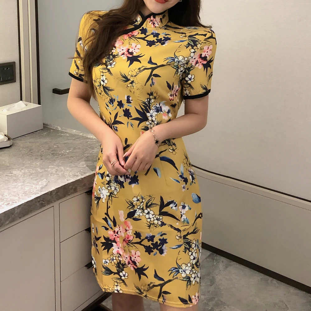 Сделать qipao с молодыми восстановленными древними способами улучшенная версия Китая теперь молодой сексуальное платье для девушек