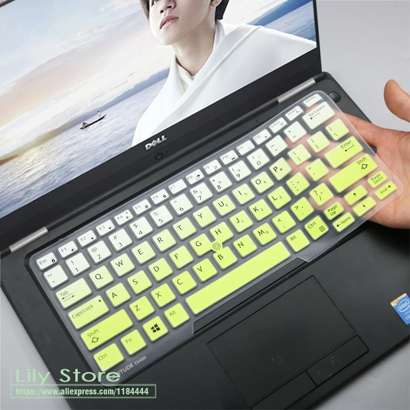Чехол для клавиатуры ноутбука протектор для Dell Latitude 5480 5490 7480 7490 E3350 E5450 E5470 E5480 E5490 E5491 E7450 E7470 E7480