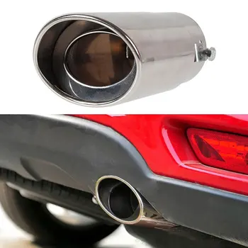 

Muffler Tip Pipe Car Tail Pipe Stainless Steel Exhaust Tail Vehicle Noise Reduction Diameter 51-51mm