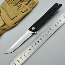 KESIWO EDC карманный складной нож D2 лезвие походные охотничьи ножи тактический Флиппер утилита G10 Ручка кухонные инструменты для рыбалки с фруктами